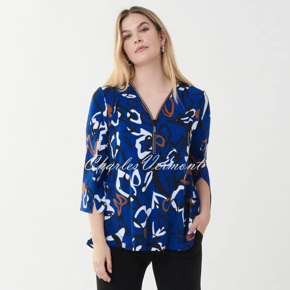 Joseph Ribkoff Abstract Print Tunic – Style 223245