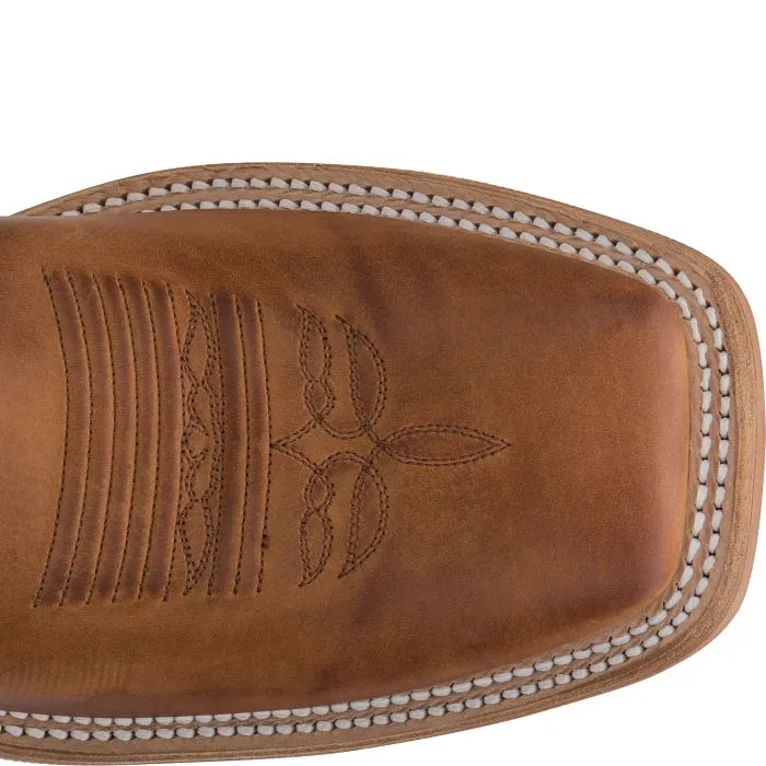 JUSTIN MENS CADDO COGNAC DAMINANA : BR776