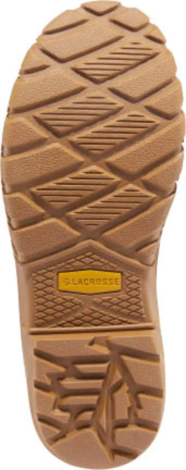 LaCrosse Mens Aero Timber Top 10in Clay Brown Polyurethane Cold Weather Boots