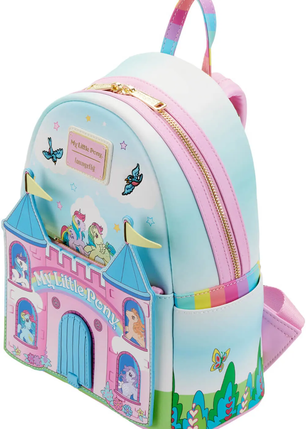 Loungefly My Little Pony Castle Backpack Multi