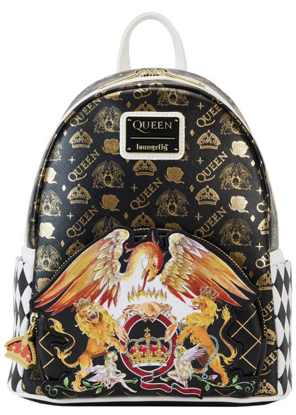 Loungefly Queen Logo Crest Backpack