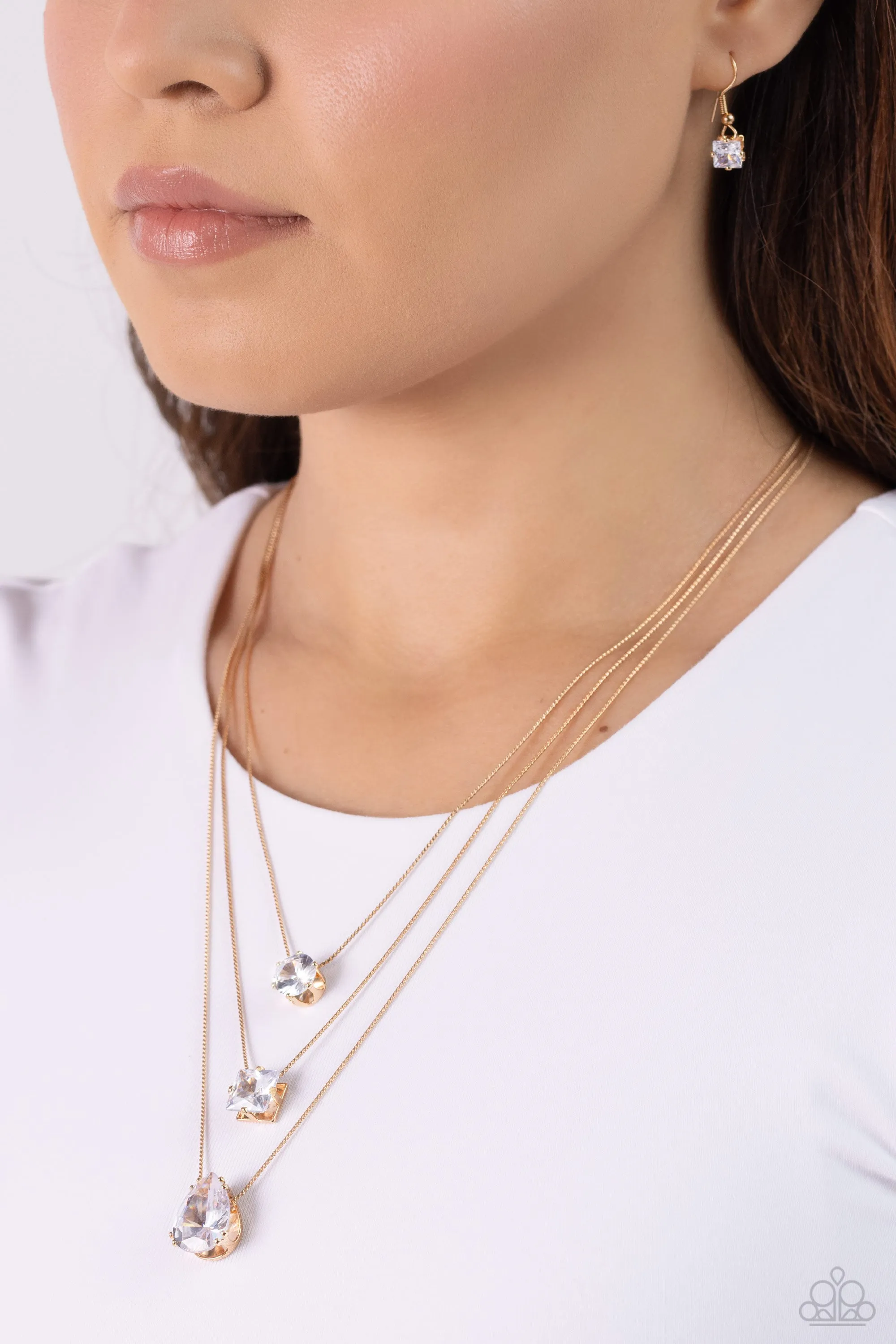 Lustrous Layers Gold-Necklace