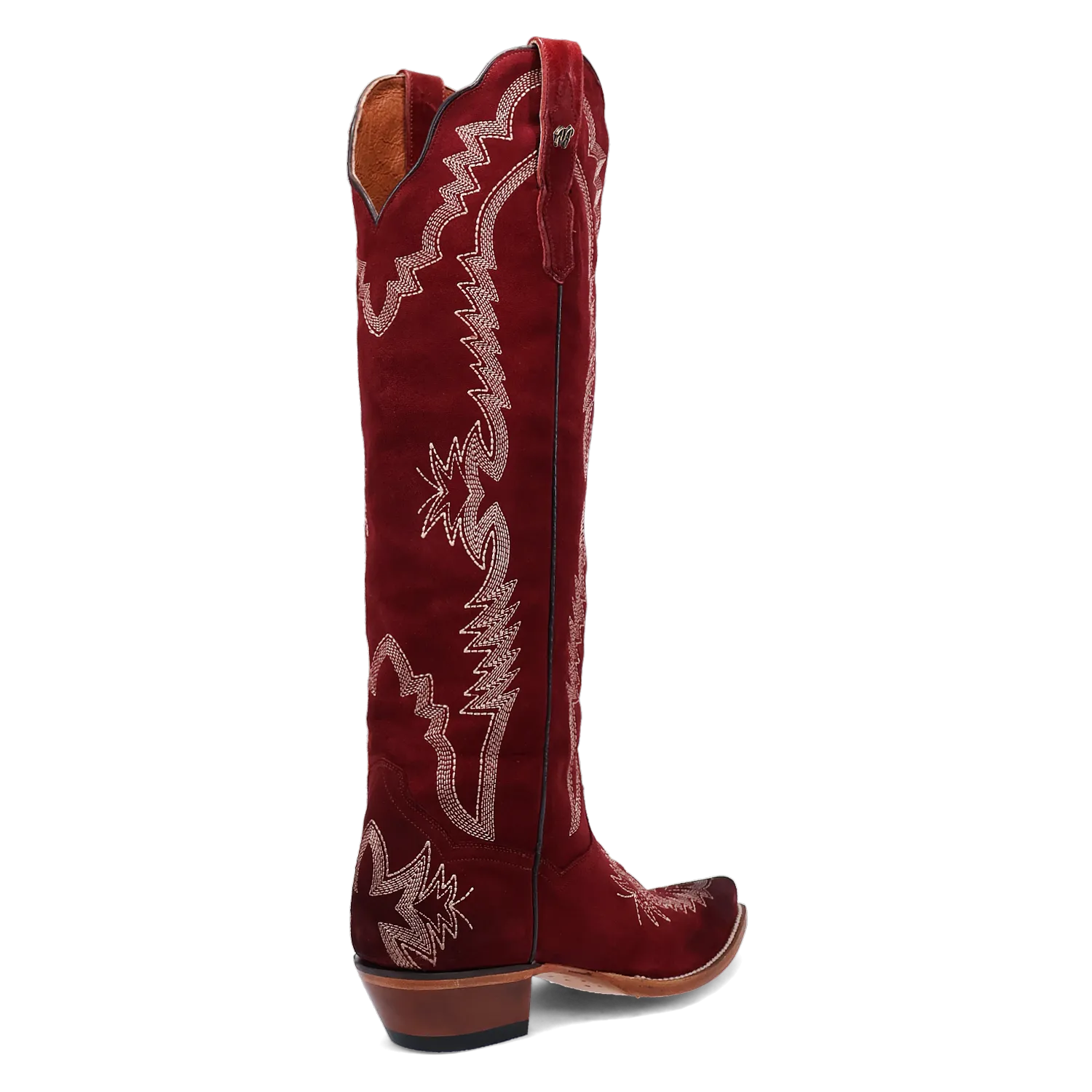 Marlowe Red Suede Leather Boots (DS)