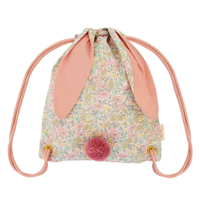 Meri Meri Floral Bunny Backpack