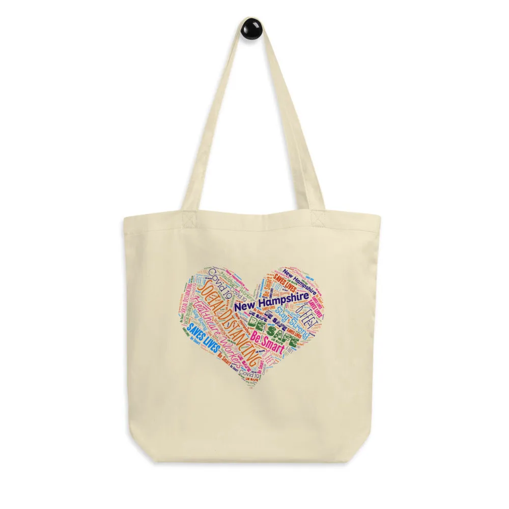 New Hampshire - Social Distancing Tote Bag - Eco Friendly