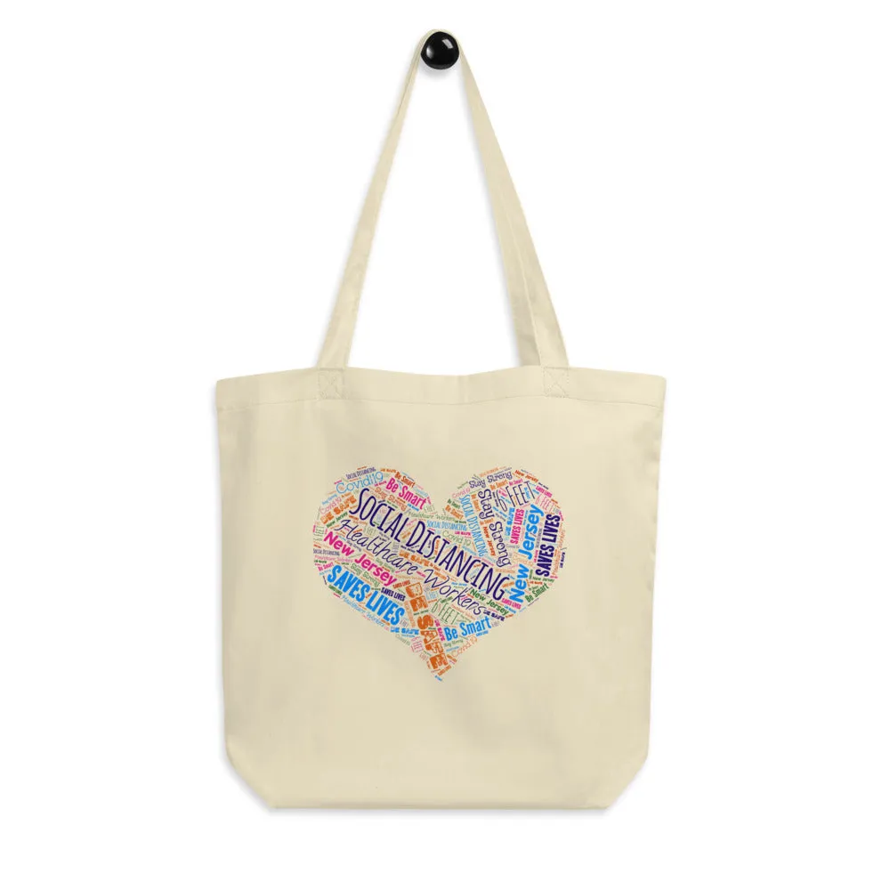 New Jersey - Social Distancing Tote Bag - Eco Friendly