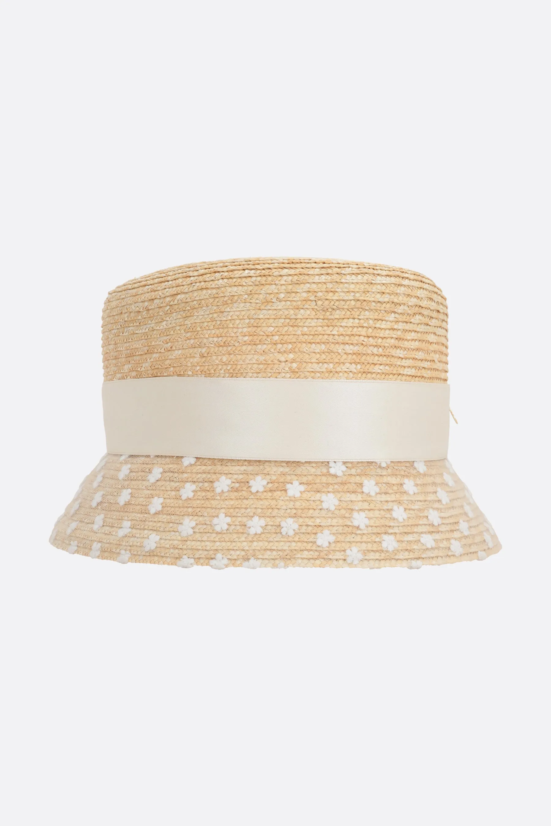 New Kendall straw bucket hat