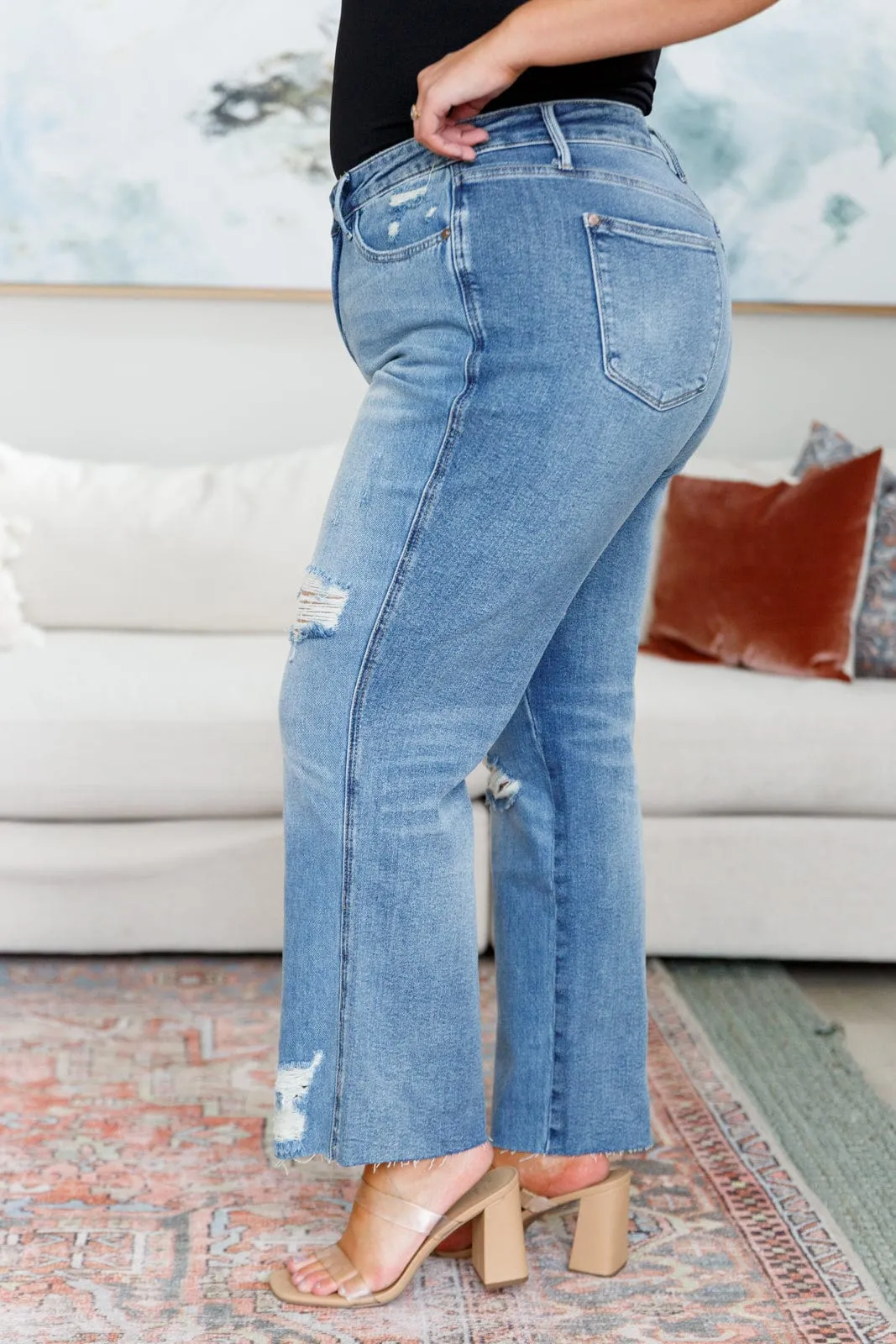 Nora High Rise Rigid Judy Blue Jeans