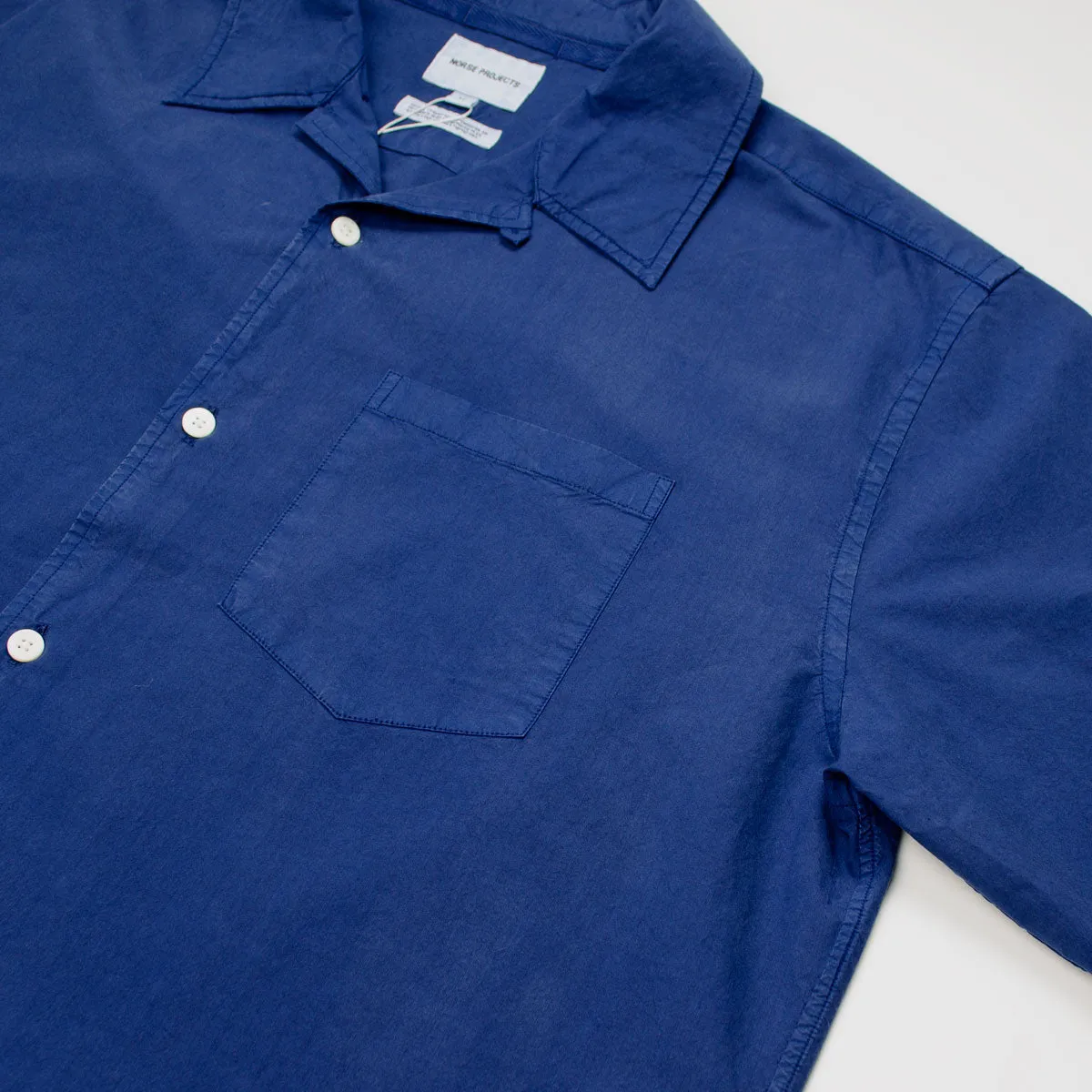 Norse Projects - Carsten Tencel Shirt - Ultra Marine