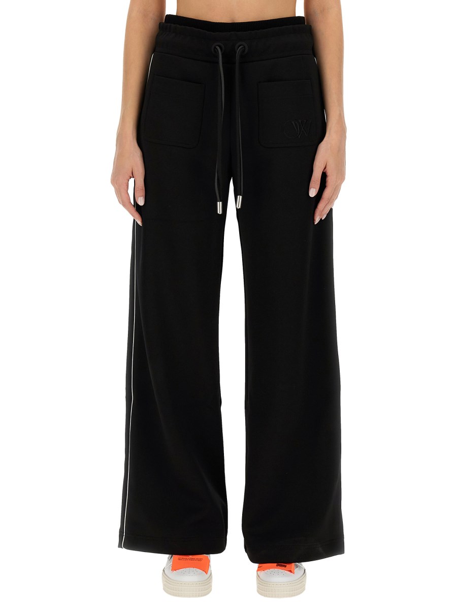 OFF-WHITE    LOOSE FIT PANTS IN TECHNICAL FABRIC