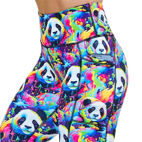 Panda Paint Leggings