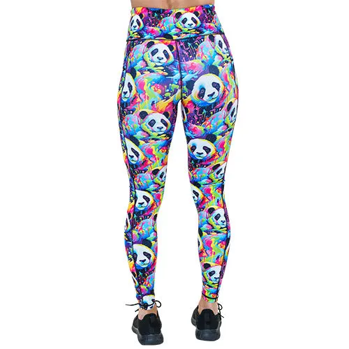 Panda Paint Leggings