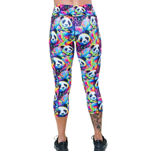 Panda Paint Leggings