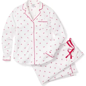 Petite Plume Women's Pajama Set, Brixham Lobsters