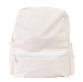 Pink Stripe Large Backpack