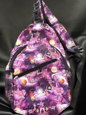 Purple Dragon Sling Bag