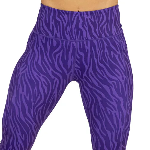 Purple Safari Leggings