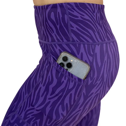 Purple Safari Leggings