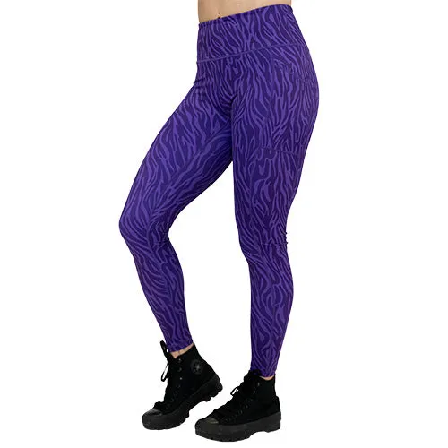 Purple Safari Leggings