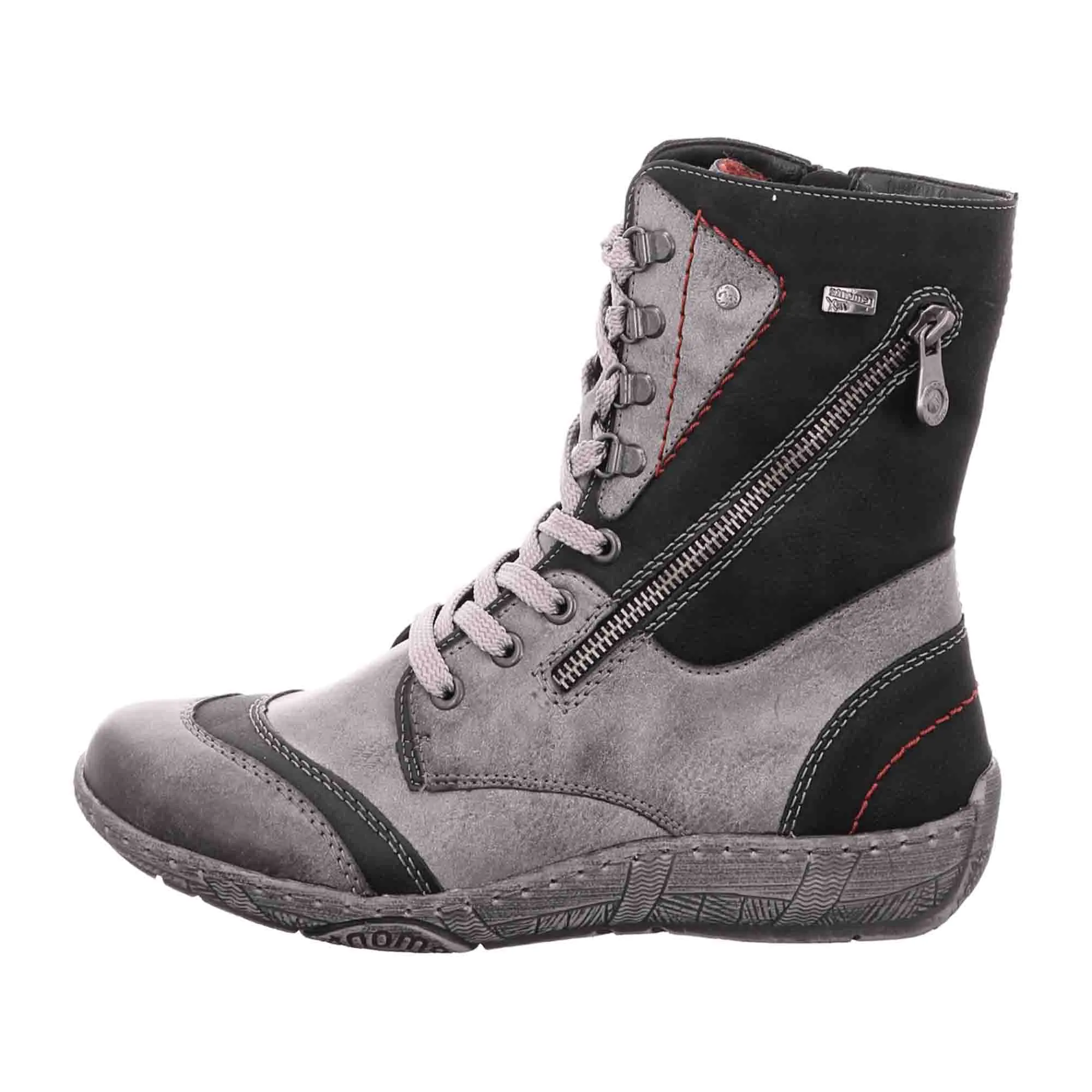 Remonte Comfortable Gray Ankle Boots for Women