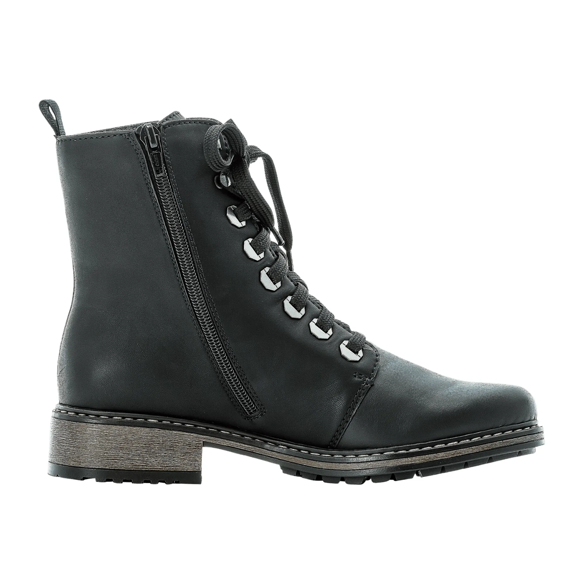 Rieker HWK Black Women's Boots for Women