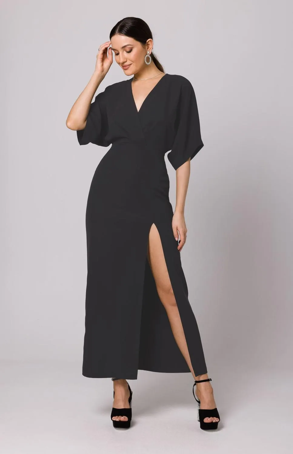 Robe maxi noire