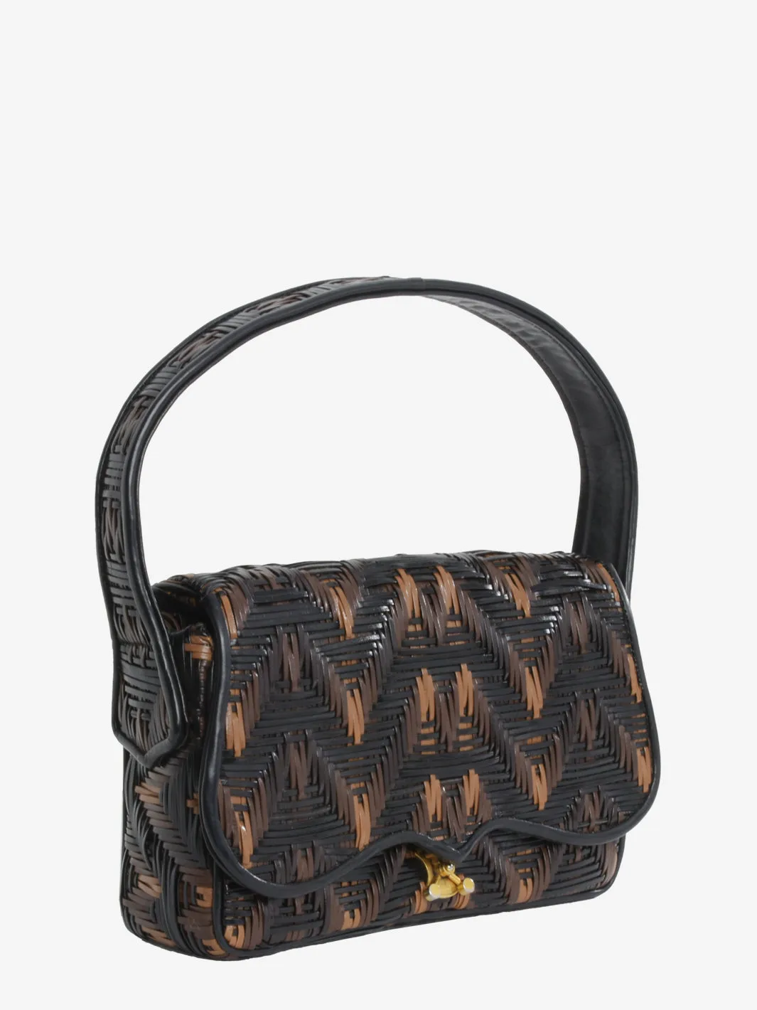 Roberta Di Camerino Woven Handbag