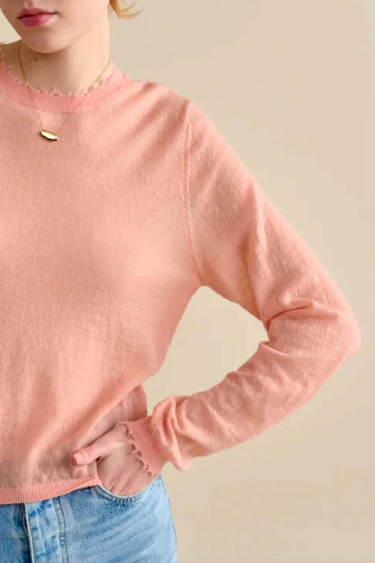 Rybbe Sweater - Rose