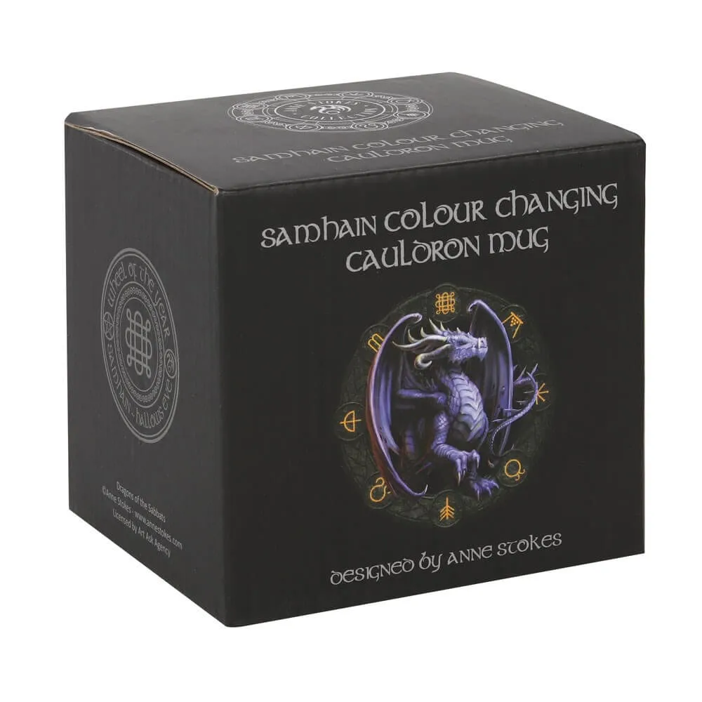 Samhain Dragon Color Changing Cauldron Mug