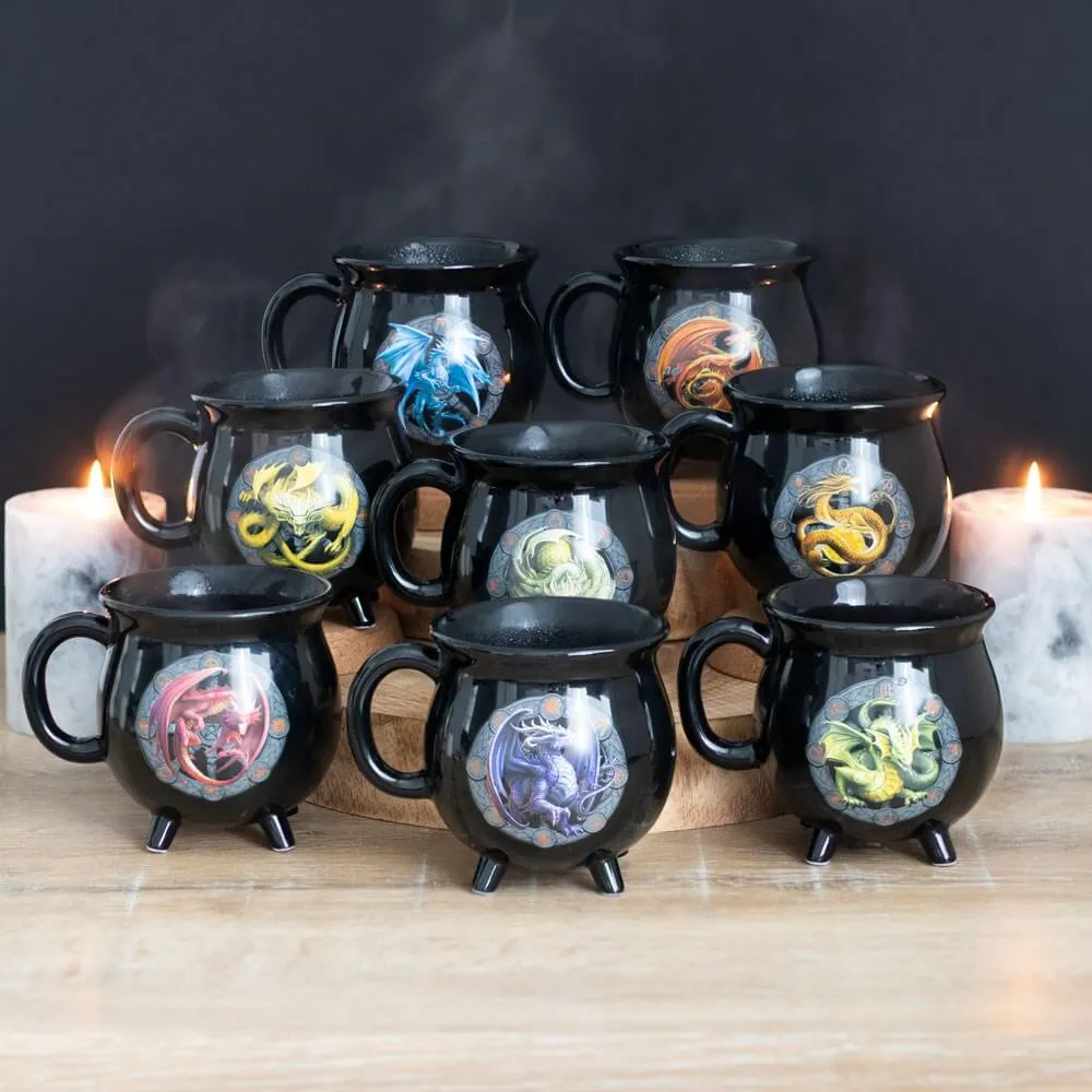 Samhain Dragon Color Changing Cauldron Mug