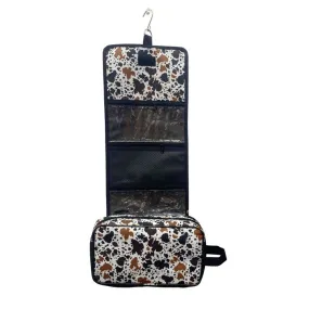 Showman Cow Print Accessory Bag