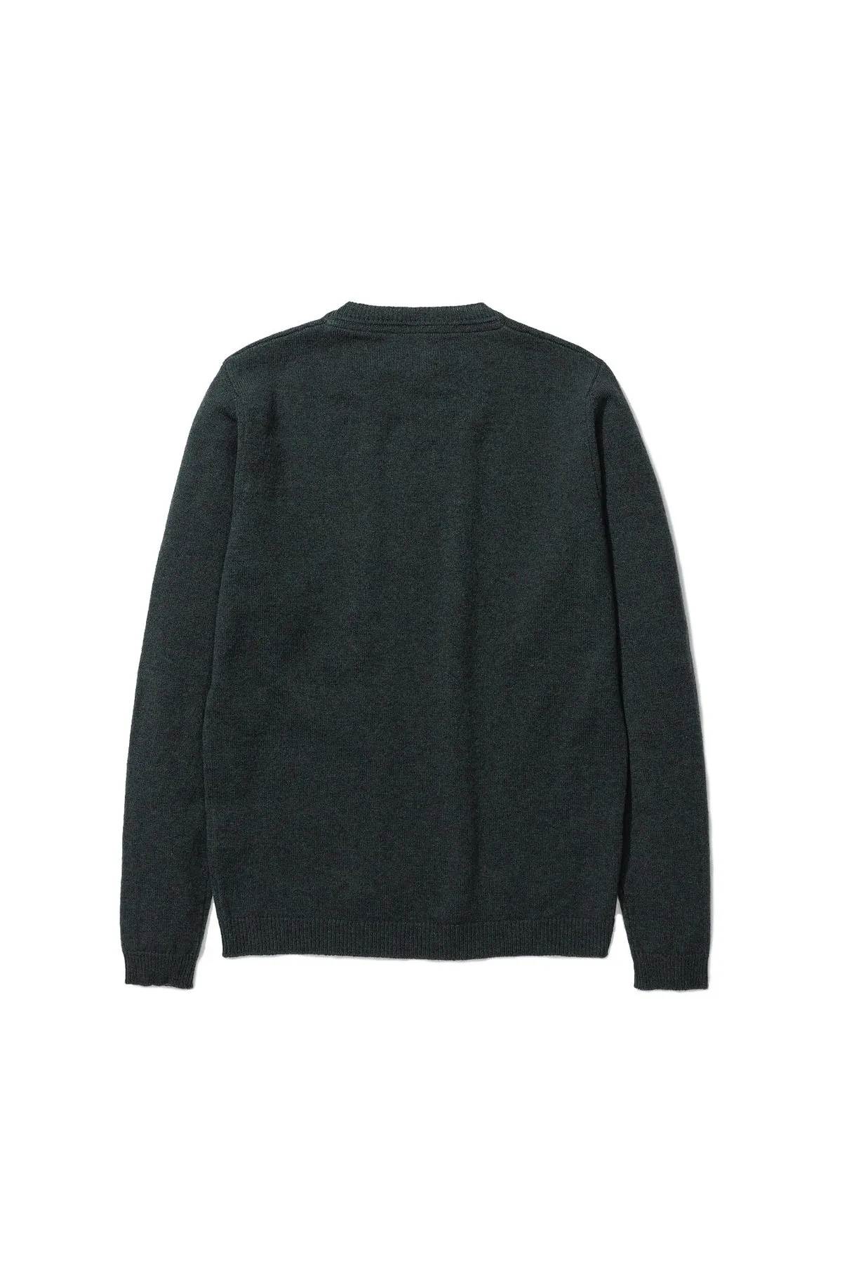 Sigfred Lambswool Sweater - Forest Green