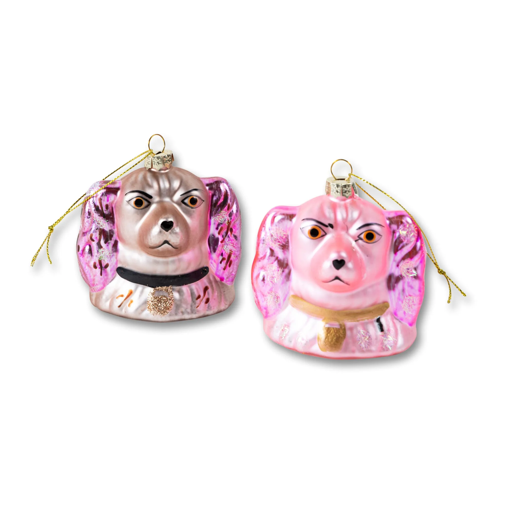 Spaniel Ornaments S/2