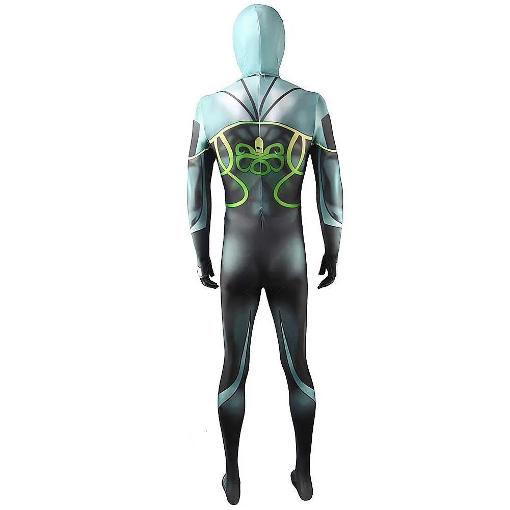 SpiderMan Doctor Octopus Cosplay Costume Jumpsuit  Outfits Halloween Carnival Party Suit