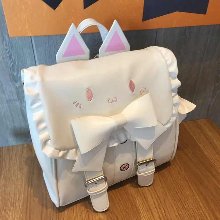 SWEET CAT BOW BACKPACK BY91025