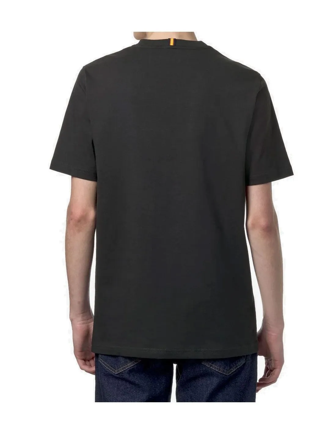 T-shirt K-way uomo K4125DW Odom typo nera