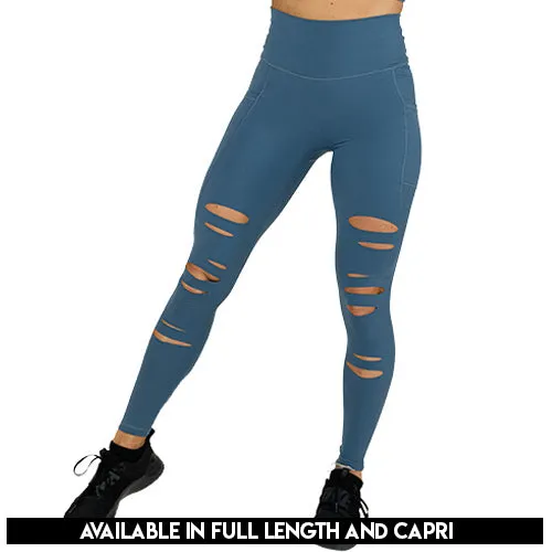 Tear It Up 2.0 Leggings | Blue Lagoon