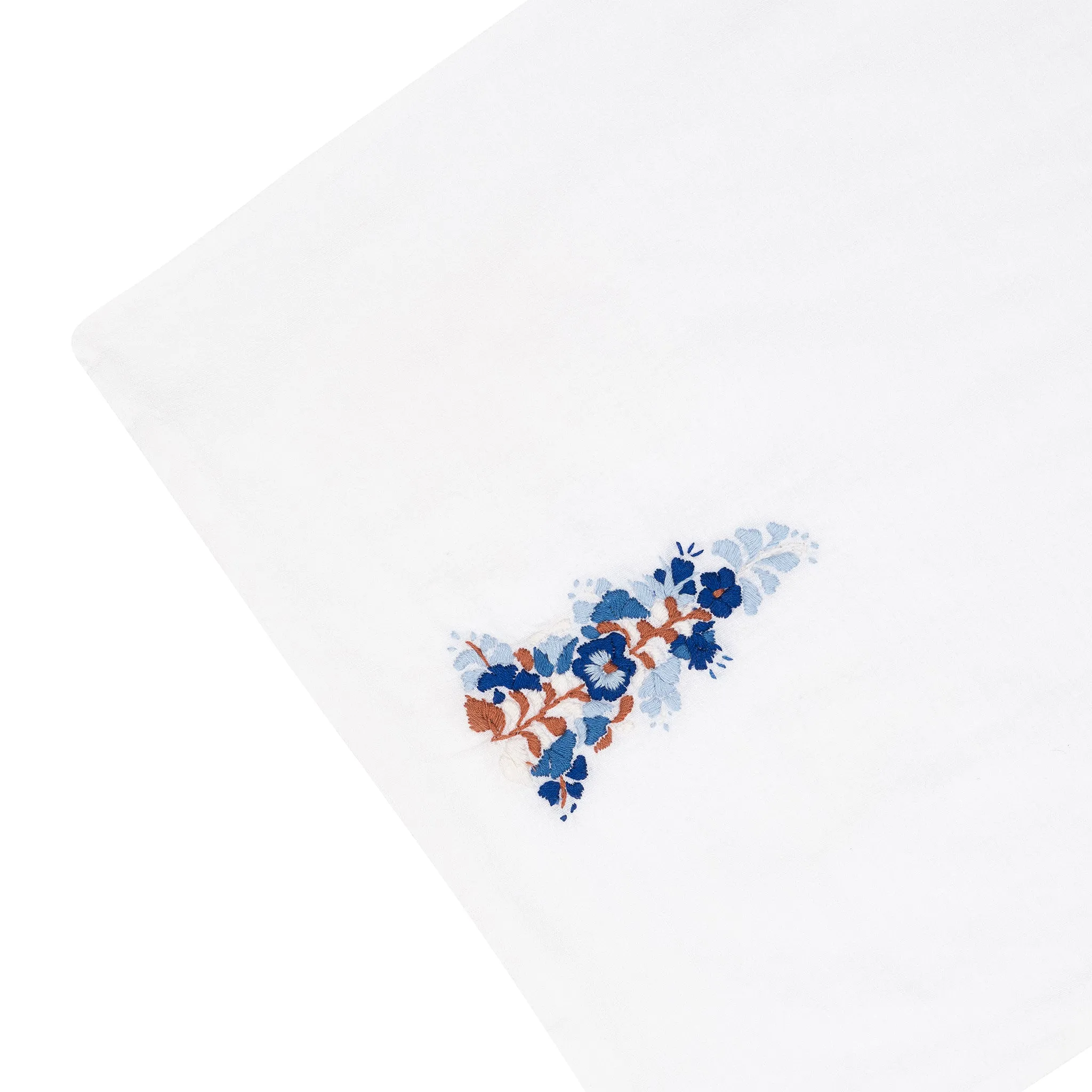 The Andrea Embroidered Scarf Top