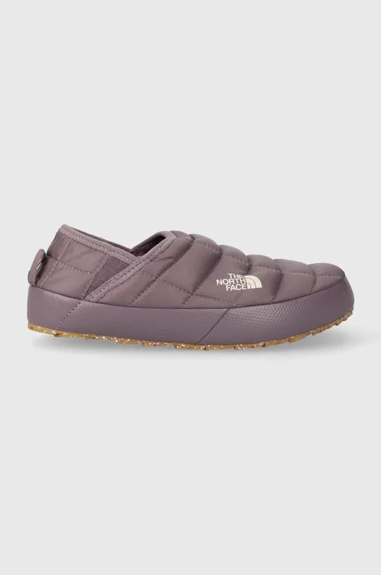 The North Face slippers violet color