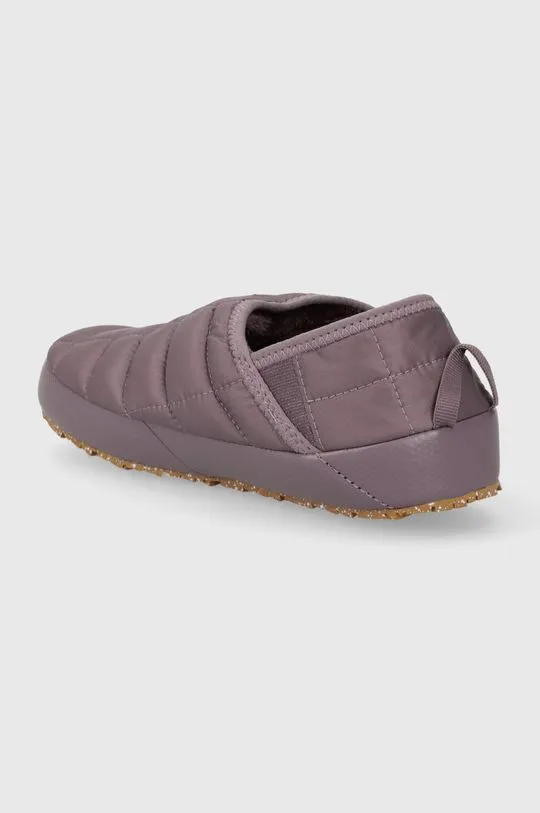 The North Face slippers violet color