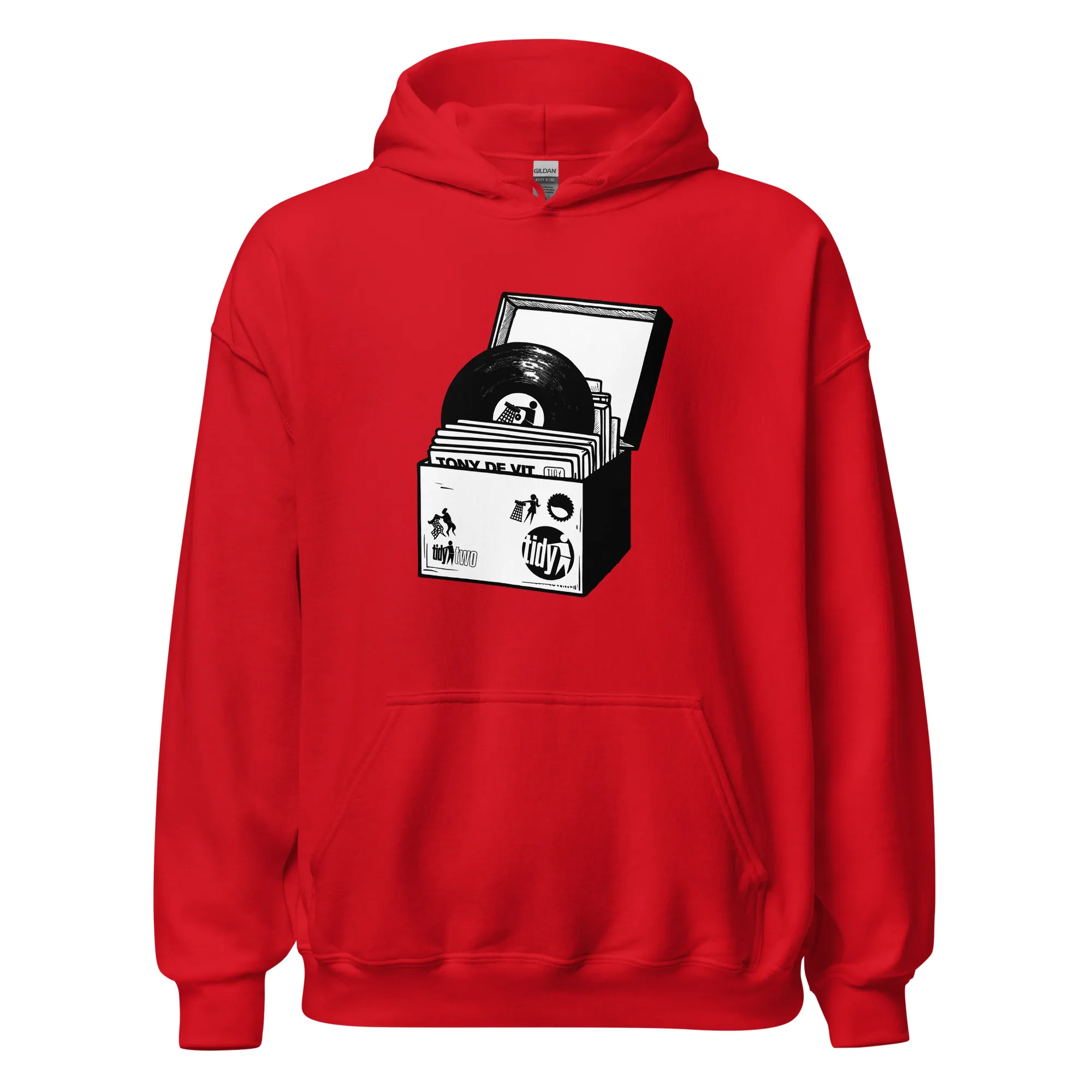 Tidy Black Vinyl Box Hoodie (Colour)