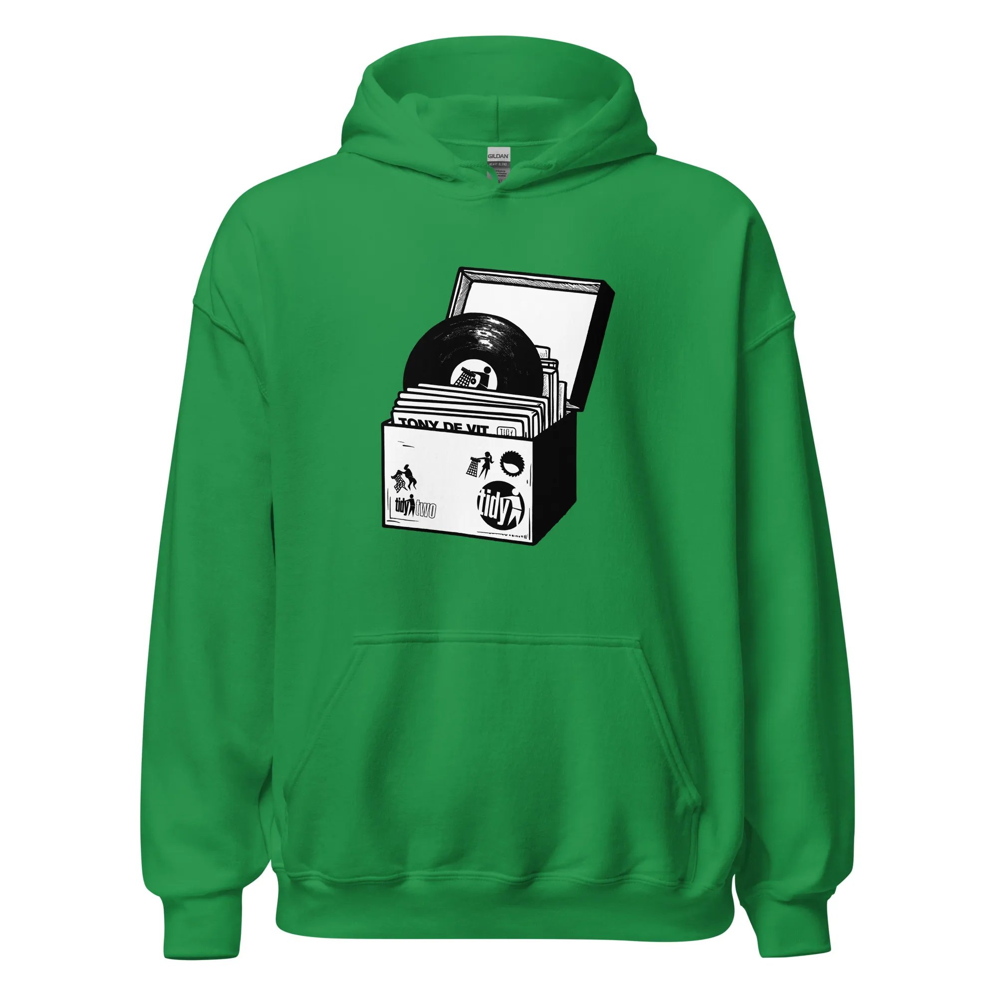 Tidy Black Vinyl Box Hoodie (Colour)