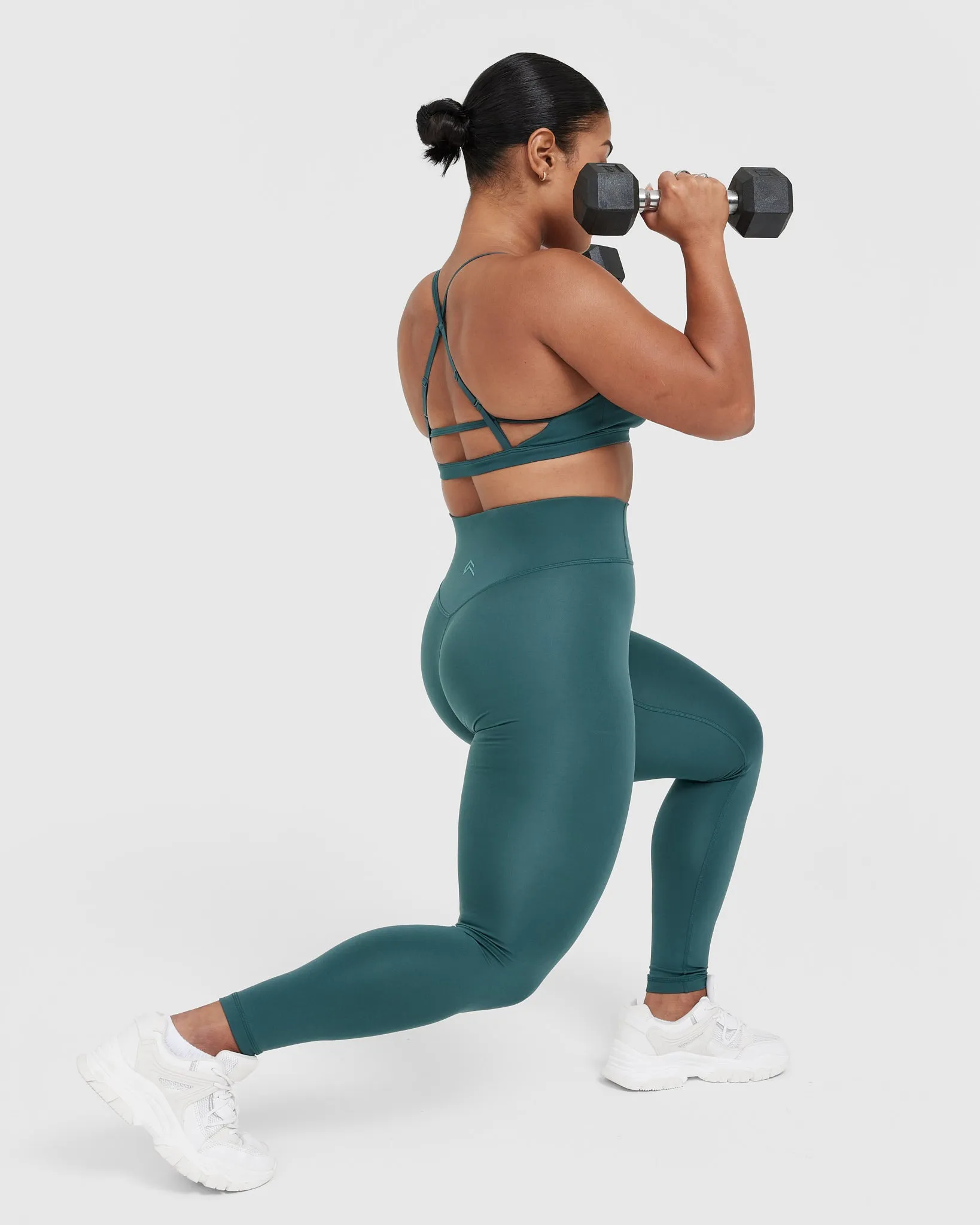 Timeless High Waisted Leggings | Marine Teal