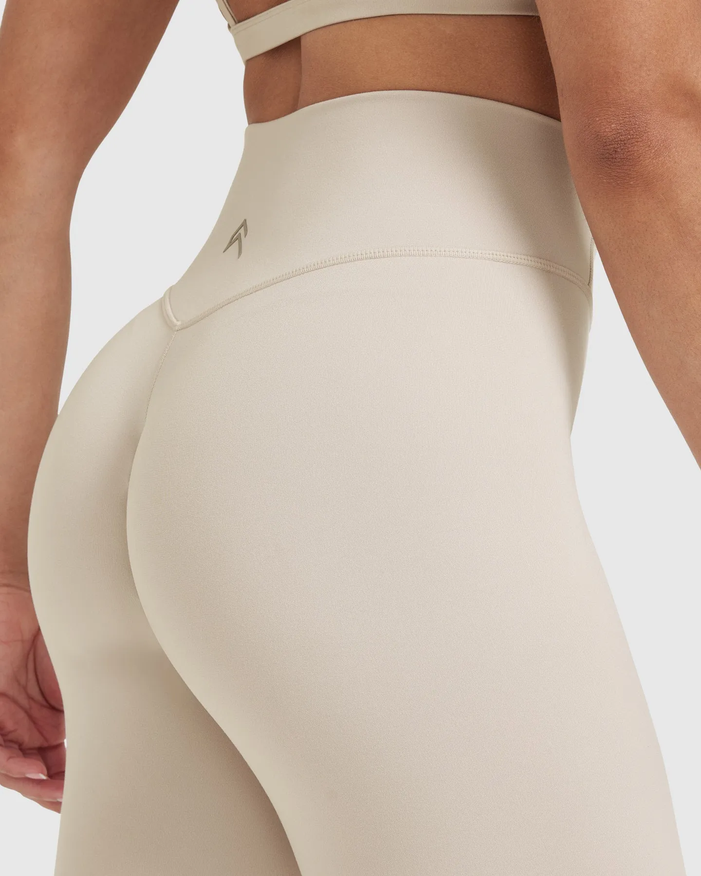 Timeless High Waisted Leggings | Sand