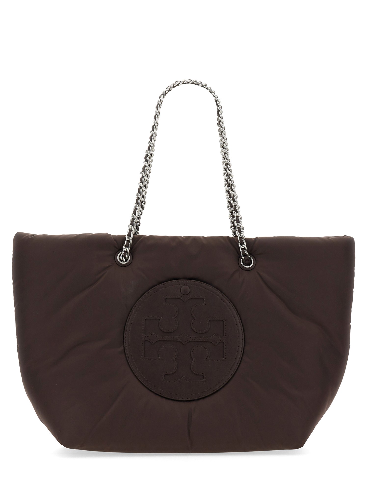 TORY BURCH    ELLA SHOPPER BAG WITH CHAIN