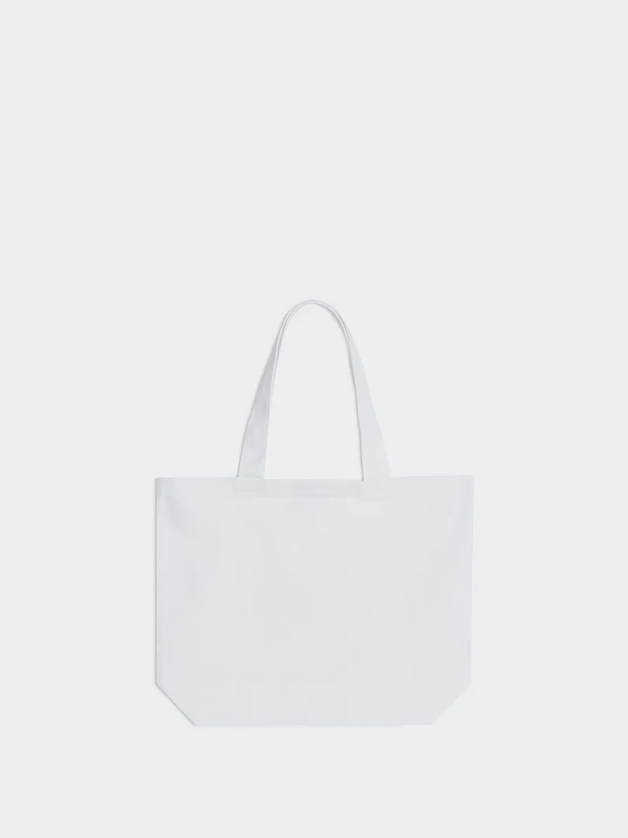 Tote Bag Tricolor Fox, White