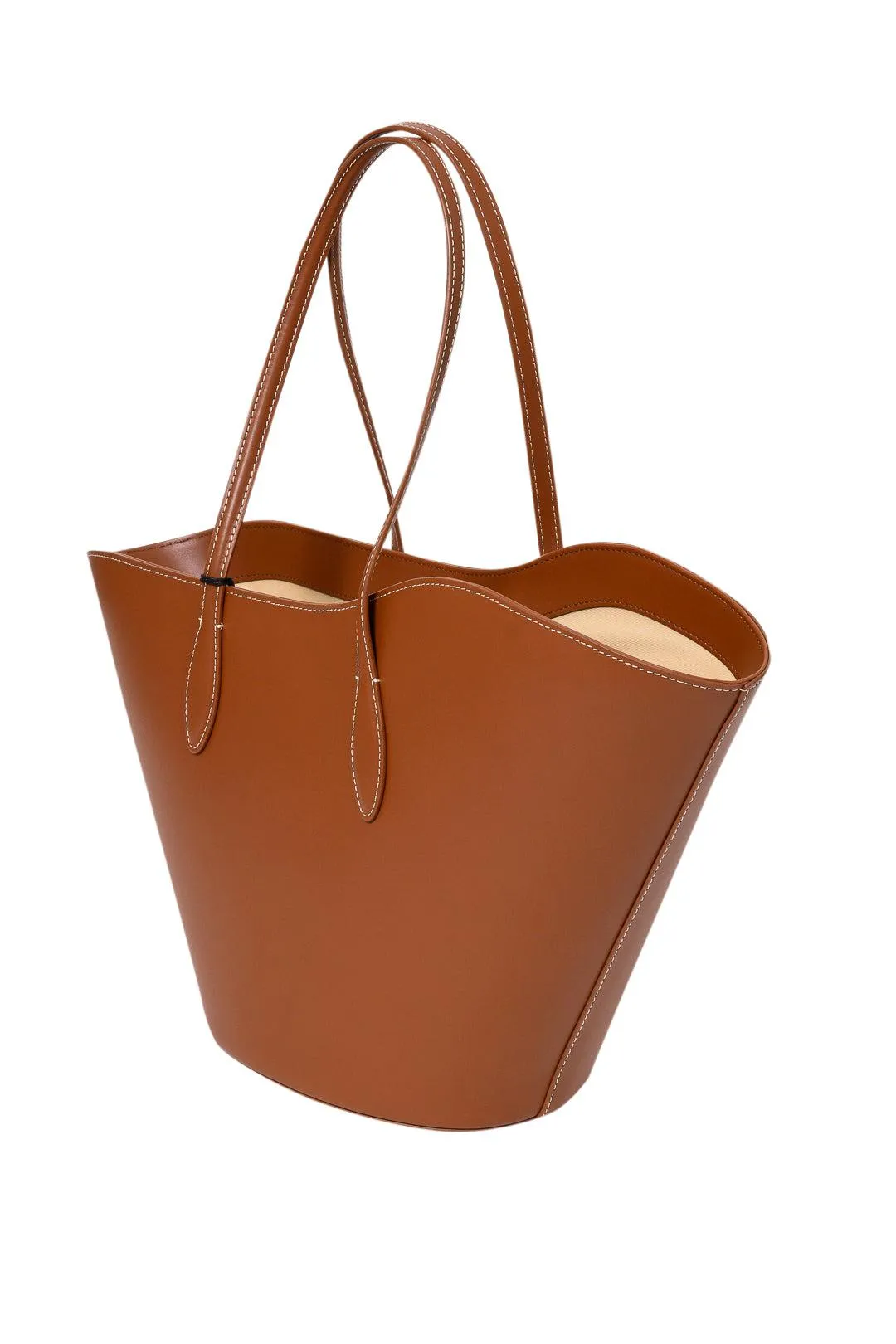 Tulip Shoulder Bag Medium Caramel