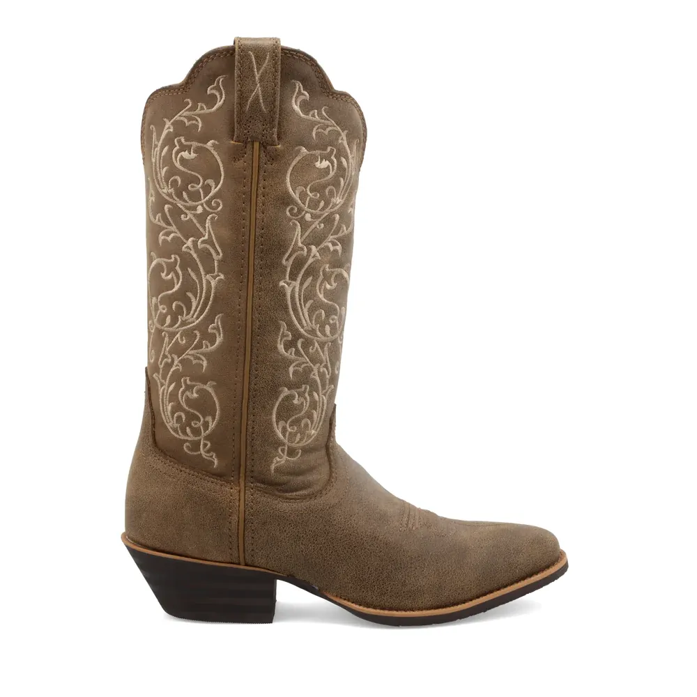 Twisted X Ladies  R Toe WESTERN BOOT : WWT0025