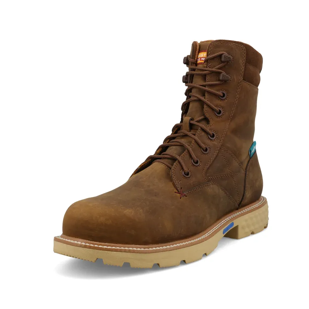 TWISTED X MENS 8 WORK BOOT MXCAW01