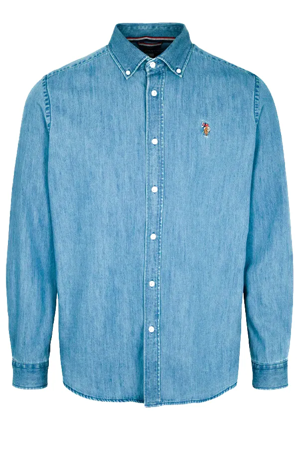 U.S. POLO ASSN. Shirt Craig Denim Light